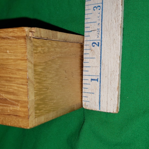 Bundle of Two Wooden Boxes Proof Sunglass Box + Smaller Hinge and Latch Box - Picture 8 of 11